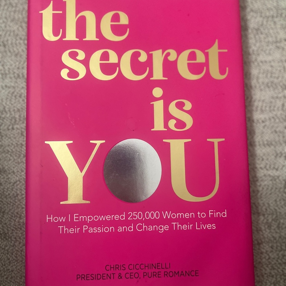 The Secret is You by Chris Cicchinelli - Pink Hardcover